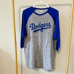 Cooperstown Collection Jackie Robinson Dodgers Baseball Tee - Size Large